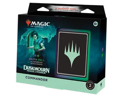 endless punishment mtg commander deck Amazon.com: Magic: The Gathering Duskmourn: House of Horror Commander Deck main image 1