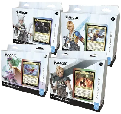 mtg final fantasy commander deck limit break Magic the Gathering Final Fantasy Commander Deck - Limit Break