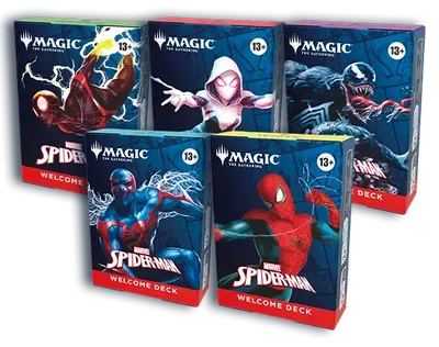 Welcome Deck Blue | Marvel's Spider-Man | Magic: The Gathering